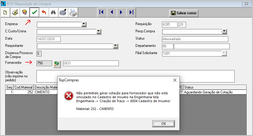 Pedido Simplificado Dispensa Processo De Compra Topcon Telluria 9589